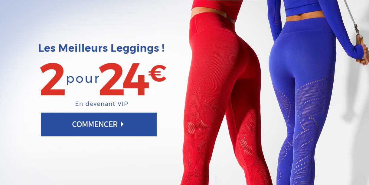 LES MEILLEURS LEGGINGS ! 2 pour 24 €