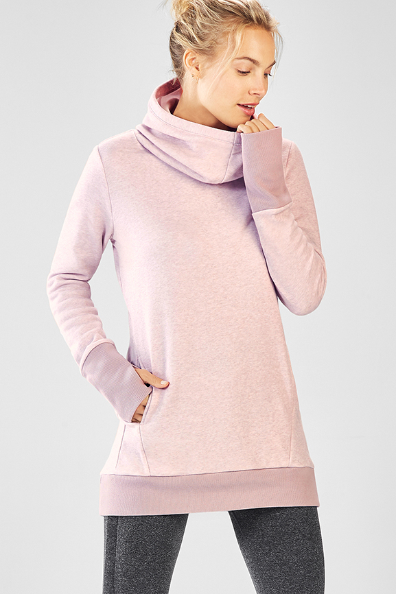 fabletics zaylee fleece hoodie