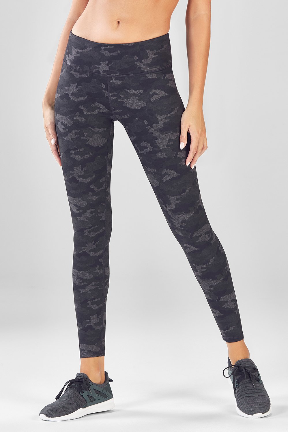 fabletics pink camo leggings